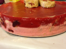 Bavarois classique fraise-vanille