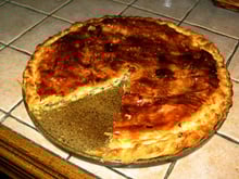 Galette des rois salée (aux poireaux)