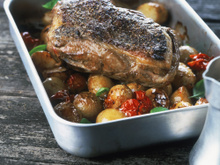 Epaule d'agneau fondante au thym