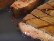 Foie gras frit aux épices