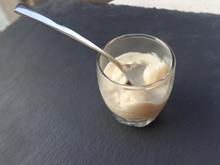 Verrine bretonne de Saint-Jacques au vin blanc