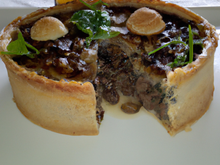 Tourte bœuf huîtres à la guiness