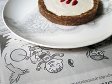 Tarte au citron végétalienne toute crue