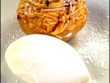 Double pomme au citron, sorbet citron