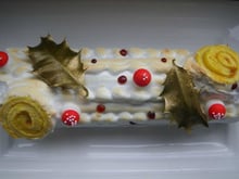 Bûche au citron meringuée