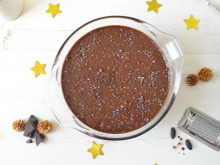 Mousse au chocolat, coco et fève tonka