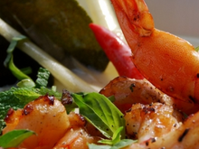 Soupe de crevettes au lait de noix de coco