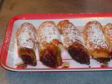 Panier jambon gruyère sauce mayo ketchup