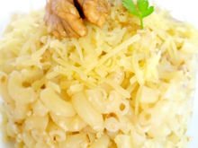 Pâtes au Pesto de Noix & Comté Vieux