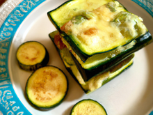Bricks de courgettes au roquefort