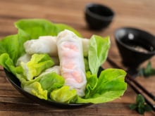 Rouleaux de printemps végétariens