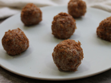 Truffes aux crêpes dentelle