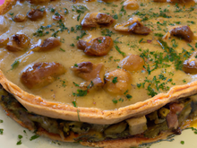 Tourte aux cuisses de grenouilles