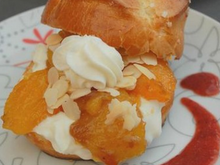 Hamburgers aux abricots rôtis...