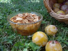 Crumble aux mirabelles maison