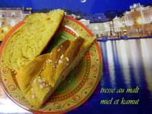 Tresse au malt, miel et kamut