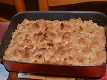 Crumble pommes cannelle selon mamie