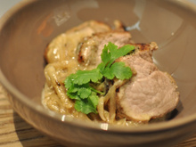 Filet mignon à la vanille et aux échalotes