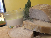 Rôti de porc au lait