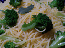 Spaghettis brocolis