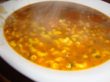 Coquillettes épinards