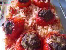 Poivrons farcis gourmands