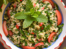 Taboulé libanais léger