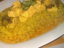 Blé et blancs de poulet