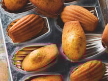 Madeleines vanille citron
