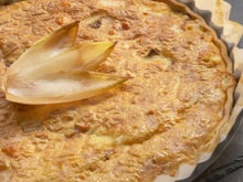 Tarte d'endives au maroilles