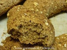 Pain à la bière, au son de blé et flocons d'avoine