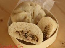 Petits pains vapeur au porc