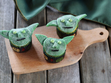 Cupcakes Maître Yoda Star Wars