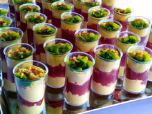 Petites verrines en parmentier