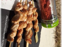 Brochettes façon kebab