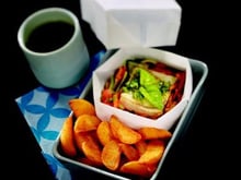 Cabillaud et petits légumes en papillote origami