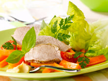 Filet mignon aux herbes fraîches