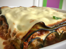 Lasagnes aux aubergines et courgettes