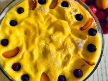 Clafoutis à la mangue