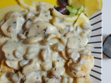 Blancs de poulet marinés