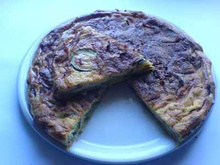 Quiche aux courgettes