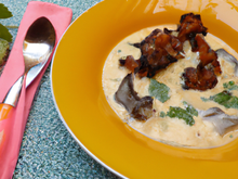 Filets de loup à la crème de morilles faciles