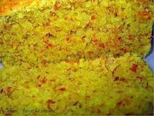 Gâteau au safran et à l'orange