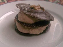 Mille feuilles chocolat à la mousse chocolat - gingembre