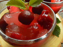 Gelée de cerises (Maïzena)