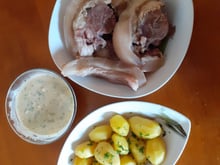 Tête de veau sauce ravigote