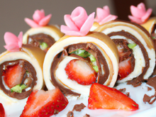 Maki fraise nutella