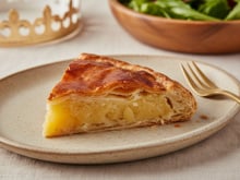 Galette des rois à la frangipane et aux pommes fondantes