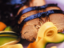 Lapin laqué au vinaigre balsamique