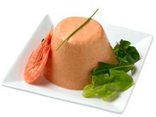 Terrine froide de bisque de homard au Philadelphia
